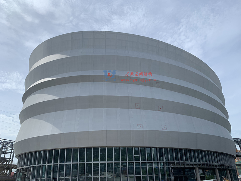 高顏值織物幕墻膜結構的優勢