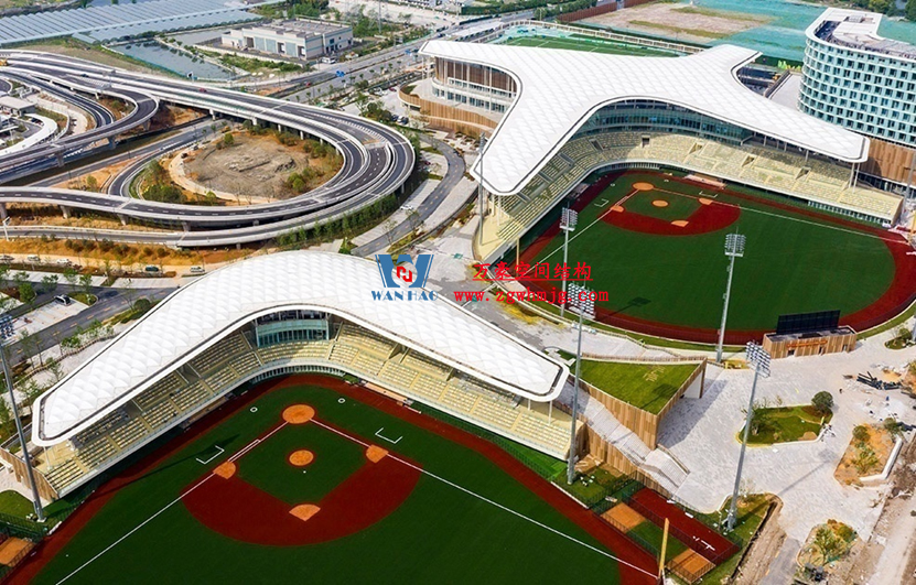 以前瞻性的視角融入城市生活之中的膜結構體育場館 以前瞻性的視角融入城市生活之中的膜結構體育場館