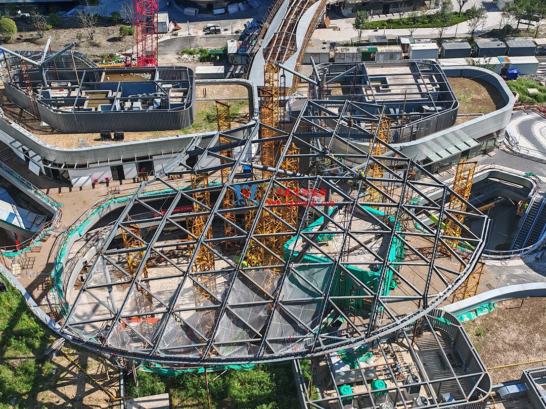 攻堅克難,全速推進|這個ETFE商業天幕迎來新進展 攻堅克難,全速推進|這個ETFE商業天幕迎來新進展