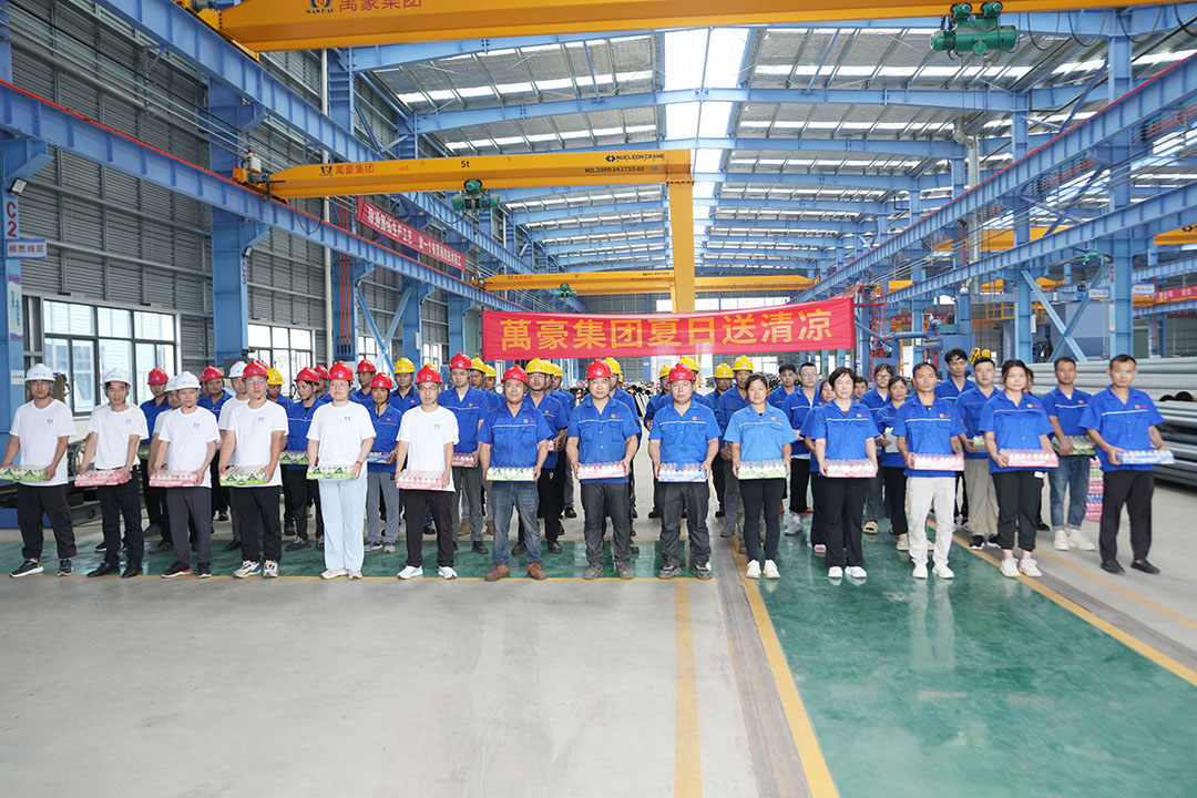 解暑“涼”方|萬豪開展“夏日送清涼”慰問活動 解暑“涼”方|萬豪開展“夏日送清涼”慰問活動