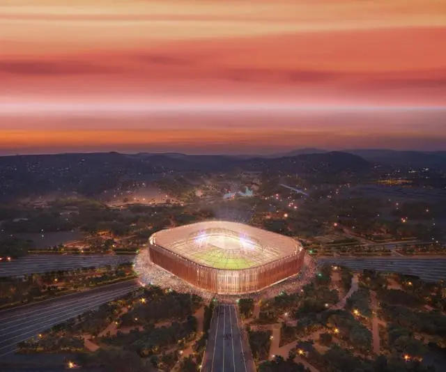 沙特公布2034年世界杯的15個場館設計,預計耗資數千億美元 沙特公布2034年世界杯的15個場館設計,預計耗資數千億美元