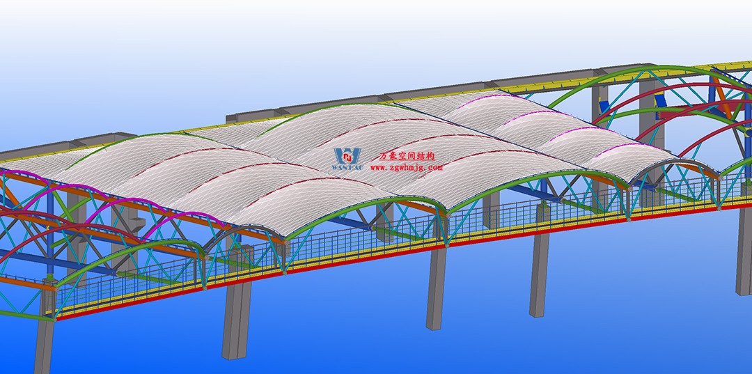 非洲杯肯尼亞體育場PTFE鋼膜結構屋面工程 非洲杯肯尼亞體育場PTFE鋼膜結構屋面工程