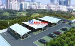 膜結構停車棚常用的膜材料有哪些？膜結構停車棚有哪些優勢？