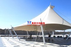 張拉膜涼亭有什么優(yōu)點(diǎn)？一般張拉膜結(jié)構(gòu)涼亭價(jià)格是多少？
